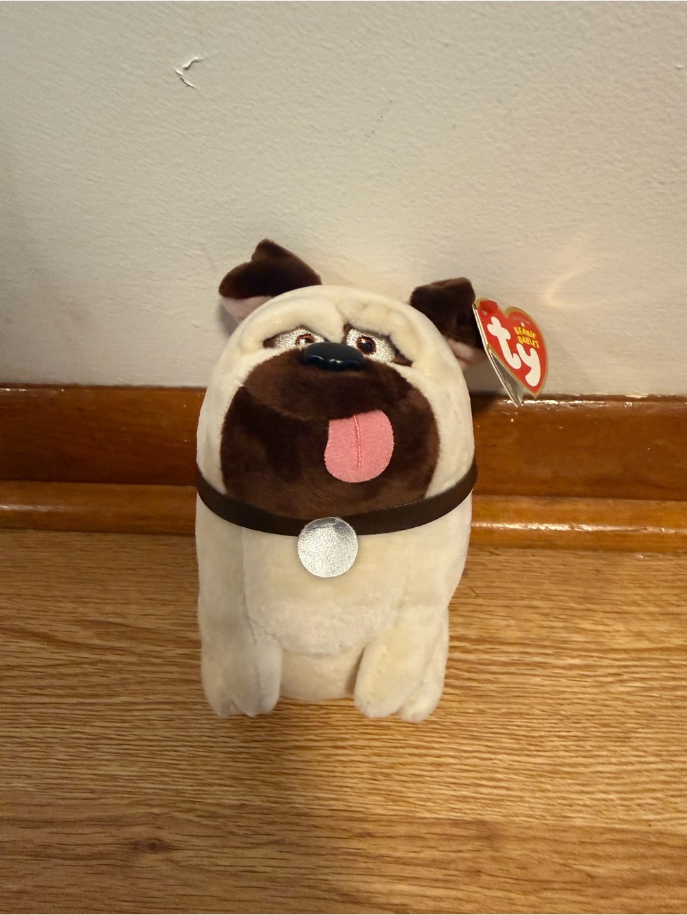 Ty Beanie Babies “The Secret Life of Pets” MEL Beige/Brown Plush 5.5” W/ Tags